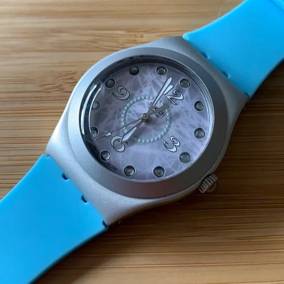 Swatch Watches Blue Sparkle Swatch Swatch Accessories Swatch Watch
